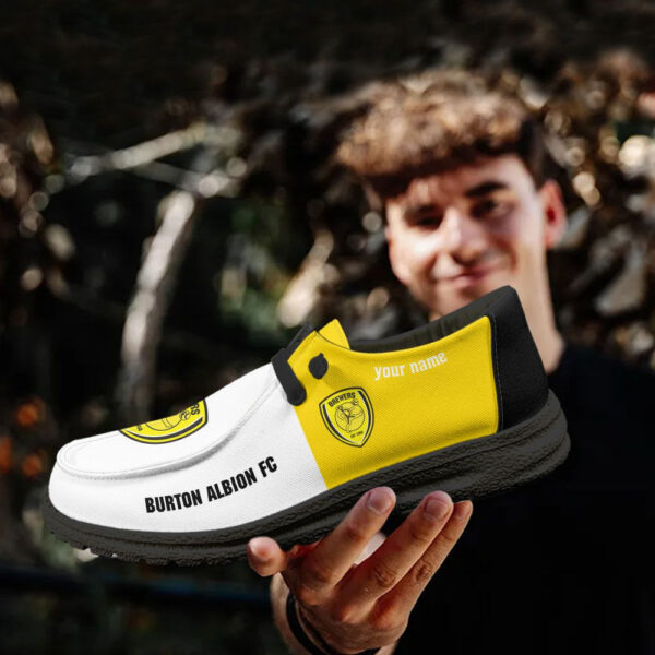 Tubopro Burton Albion F.C Personalized Hey Dude Shoes For Men And Women - Image 4