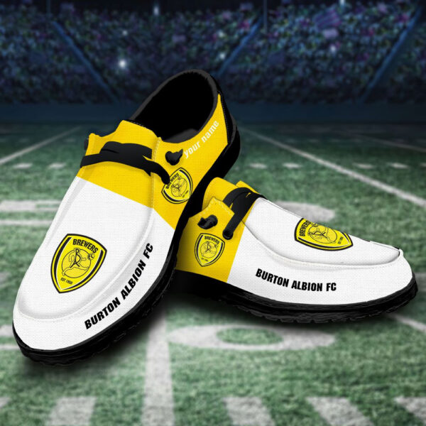 Tubopro Burton Albion F.C Personalized Hey Dude Shoes For Men And Women - Image 3