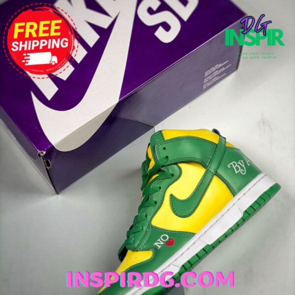 Tubopro By Any Means AJ1 High Sneakers Shoes For Men And Women - Image 2