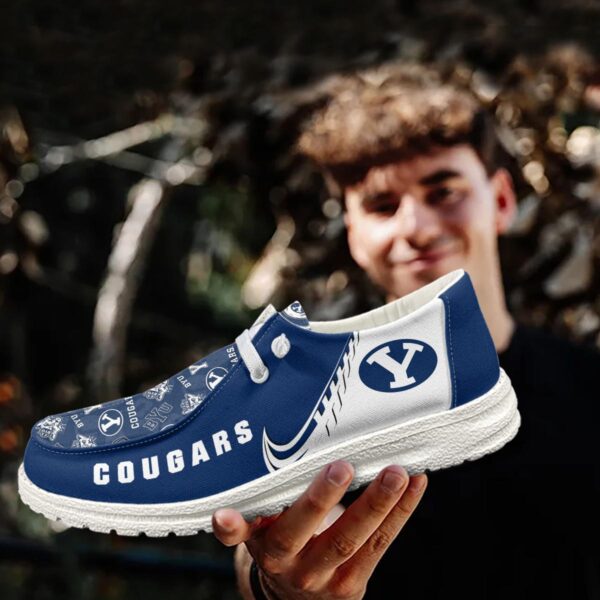 Tubopro BYU Cougars Hey Dude Shoes For Men And Women - Image 3