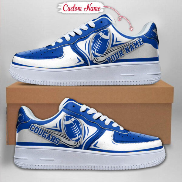 Tubopro BYU Cougars NCAA Air Low-Top Sneakers Shoes For Men And Women - Image 2
