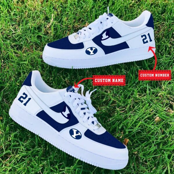 Tubopro BYU Cougars NCAA Air Low-Top Sneakers Shoes For Men And Women