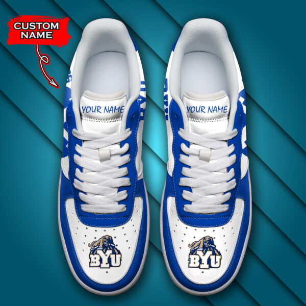 Tubopro BYU Cougars NCAA Air Low-Top Sneakers Shoes For Men And Women - Image 4