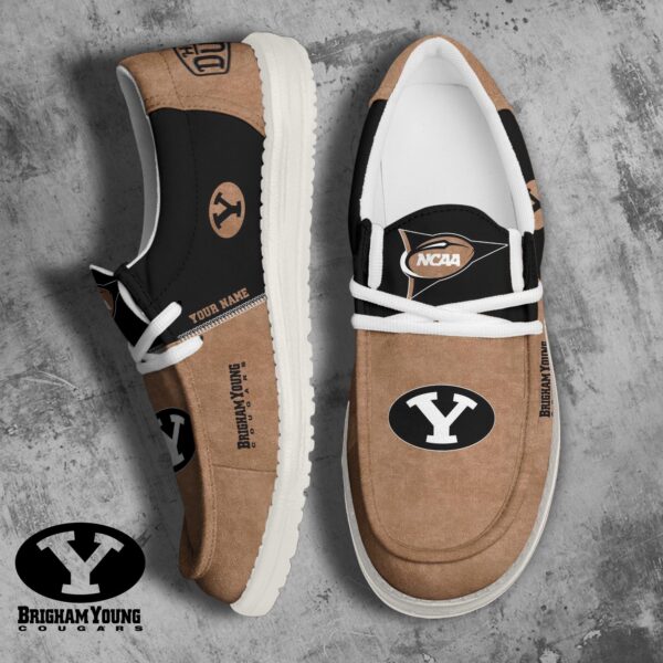 Tubopro BYU Cougars Personalized Hey Dude Shoes For Men And Women