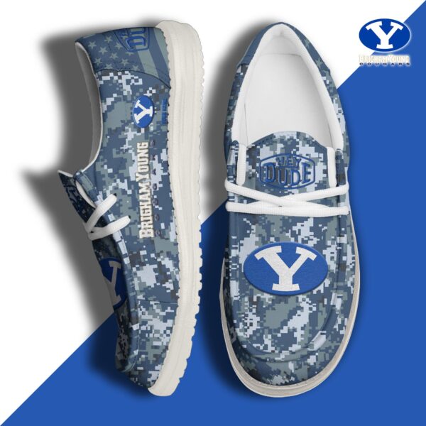 Tubopro BYU Cougars Personalized Hey Dude Shoes For Men And Women