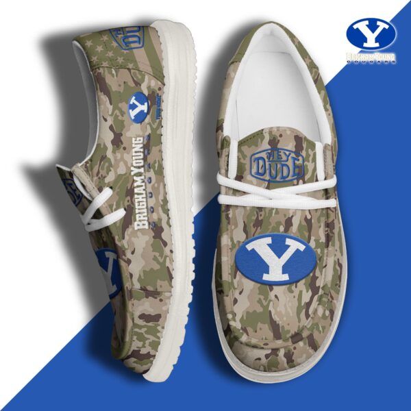 Tubopro BYU Cougars Personalized Hey Dude Shoes For Men And Women
