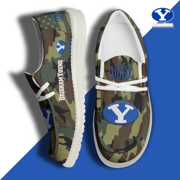 Tubopro BYU Cougars Personalized Hey Dude Shoes For Men And Women