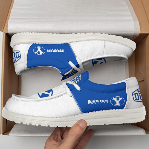Tubopro BYU Cougars Personalized Hey Dude Shoes For Men And Women - Image 3