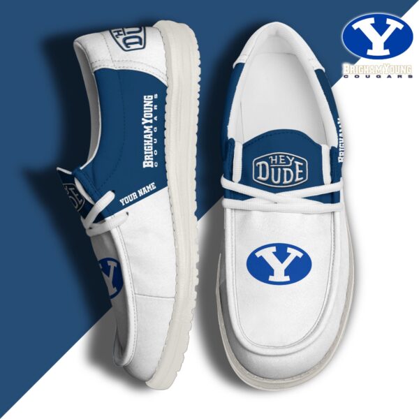 Tubopro BYU Cougars Personalized Hey Dude Shoes For Men And Women