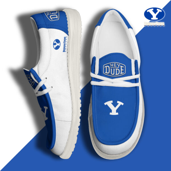 Tubopro BYU Cougars Personalized Hey Dude Shoes For Men And Women