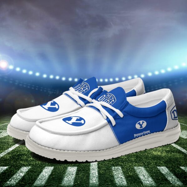 Tubopro BYU Cougars Personalized Hey Dude Shoes For Men And Women - Image 4