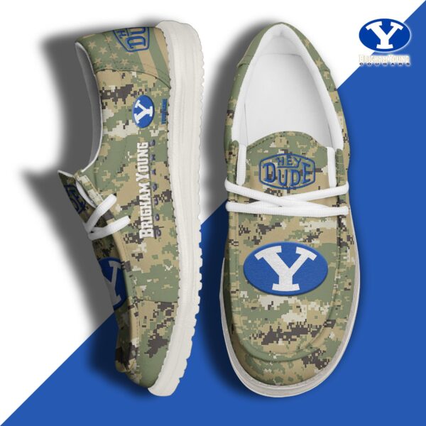 Tubopro BYU Cougars Personalized Hey Dude Shoes For Men And Women