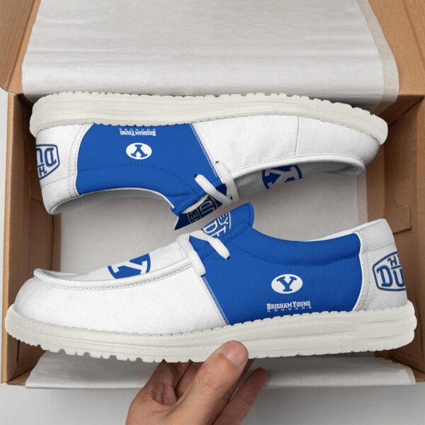 Tubopro BYU Cougars Personalized Hey Dude Shoes For Men And Women - Image 3