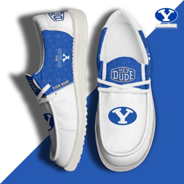 Tubopro BYU Cougars Personalized Hey Dude Shoes For Men And Women