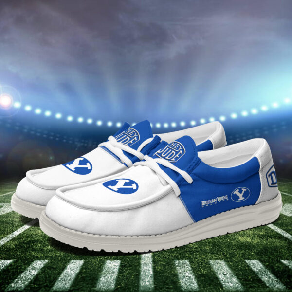 Tubopro BYU Cougars Personalized Hey Dude Shoes For Men And Women - Image 4