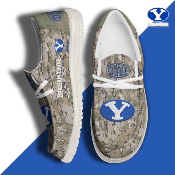 Tubopro BYU Cougars Personalized Hey Dude Shoes For Men And Women