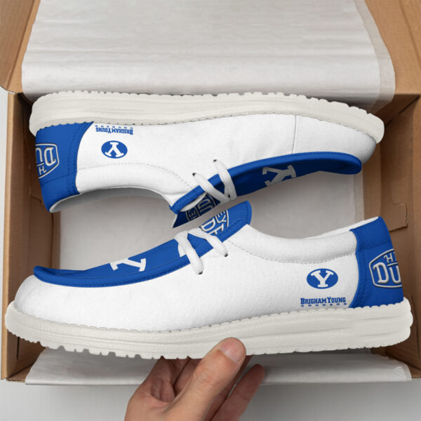 Tubopro BYU Cougars Personalized Hey Dude Shoes For Men And Women - Image 2