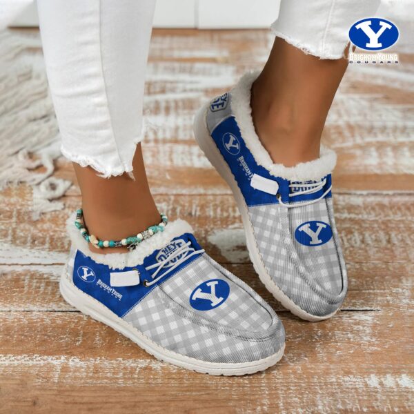 Tubopro BYU Cougars Personalized Hey Dude Shoes For Men And Women