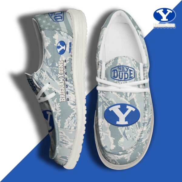 Tubopro BYU Cougars Personalized Hey Dude Shoes For Men And Women