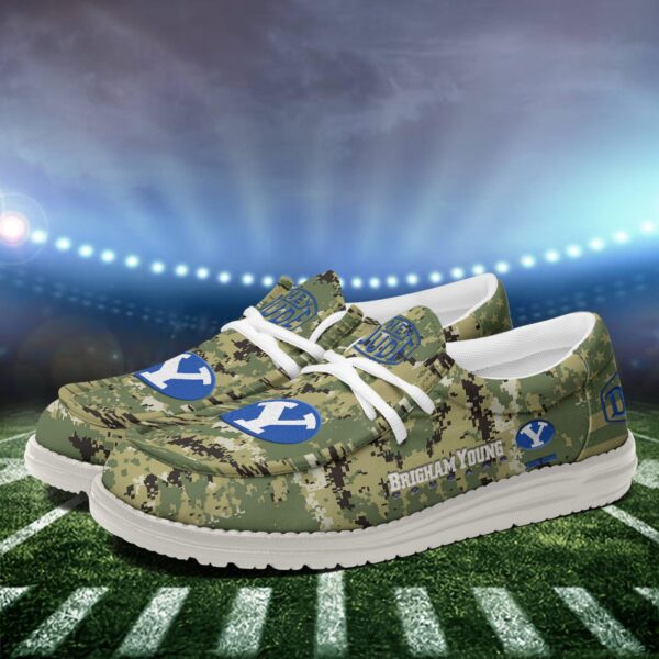Tubopro BYU Cougars Personalized Hey Dude Shoes For Men And Women - Image 3