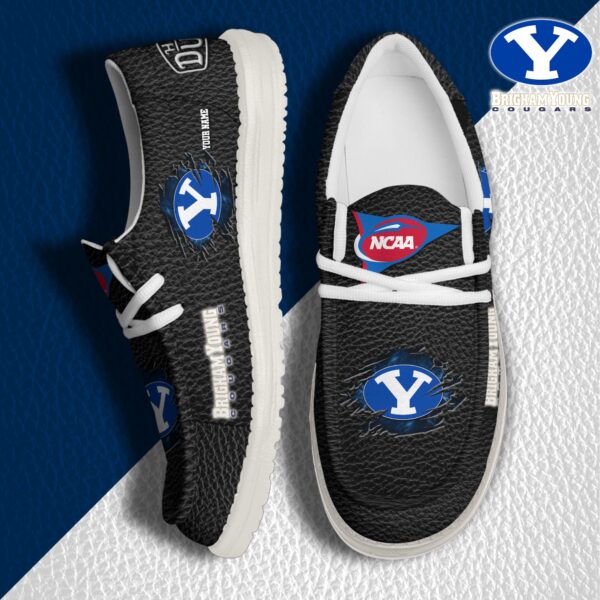 Tubopro BYU Cougars Personalized Hey Dude Shoes For Men And Women