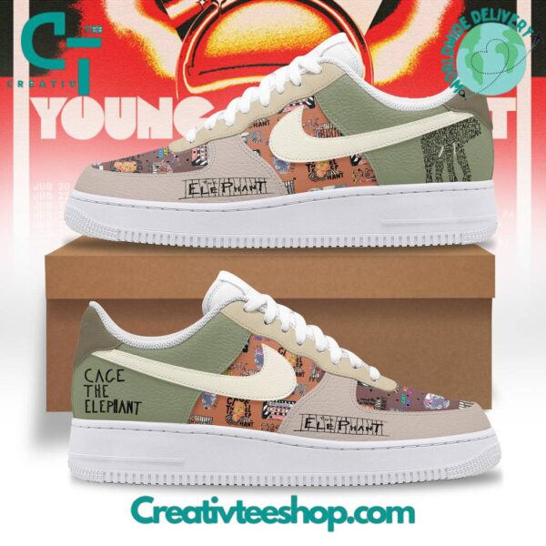 Tubopro Cage The Elephant Air Low-Top Sneakers Shoes For Men And Women