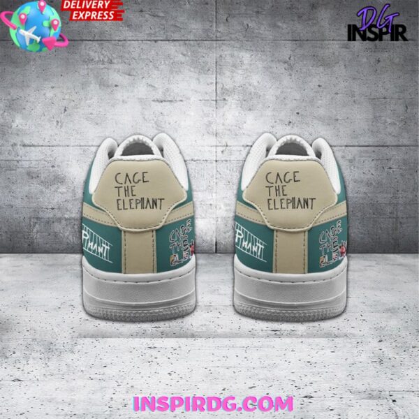Tubopro Cage The Elephant Air Low-Top Sneakers Shoes For Men And Women - Image 3