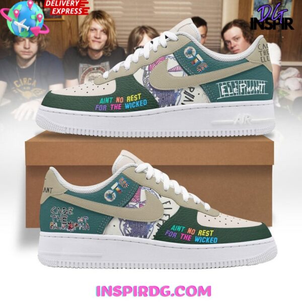 Tubopro Cage The Elephant Air Low-Top Sneakers Shoes For Men And Women