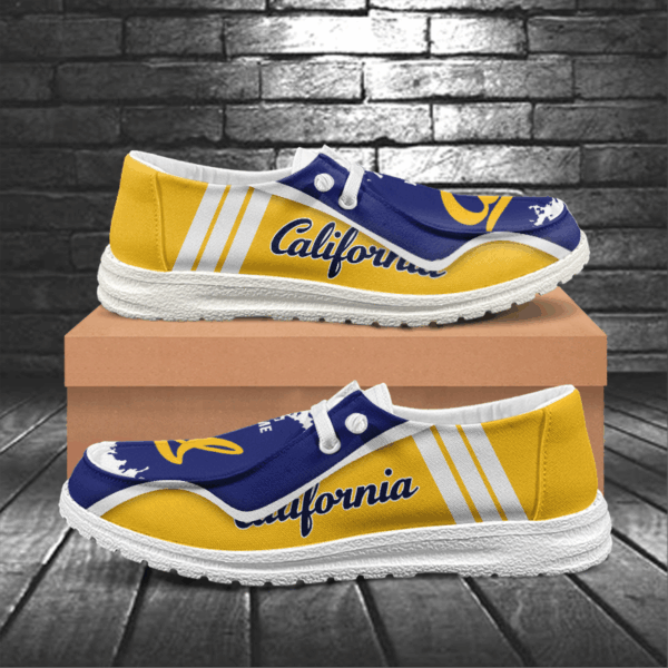 Tubopro California Golden Bears Hey Dude Shoes For Men And Women - Image 5