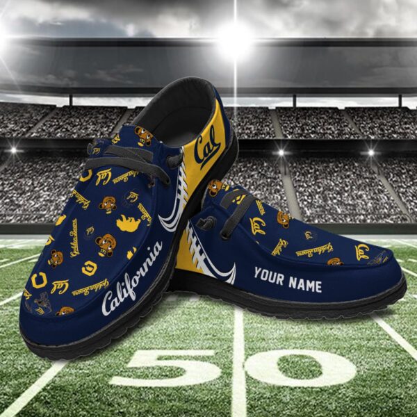 Tubopro California Golden Bears Hey Dude Shoes For Men And Women - Image 2