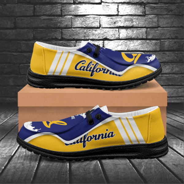Tubopro California Golden Bears Hey Dude Shoes For Men And Women - Image 6