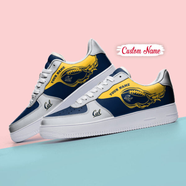 Tubopro California Golden Bears NCAA Air Low-Top Sneakers Shoes For Men And Women - Image 4
