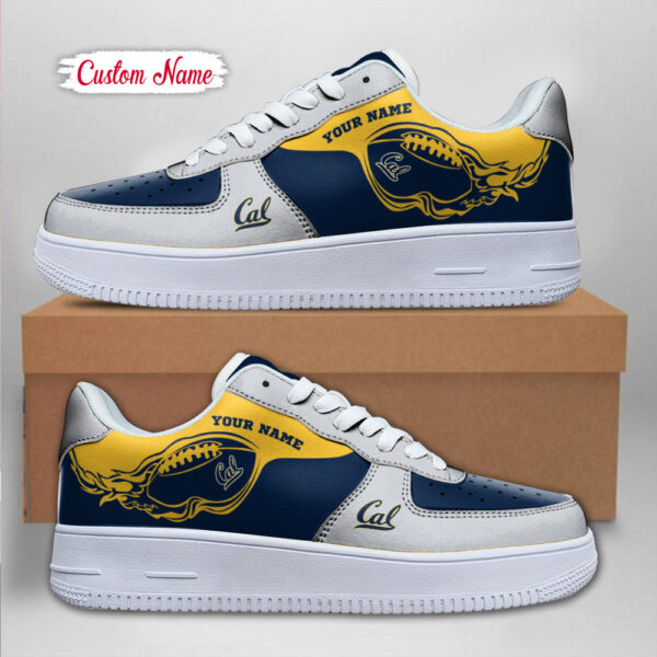 Tubopro California Golden Bears NCAA Air Low-Top Sneakers Shoes For Men And Women - Image 2