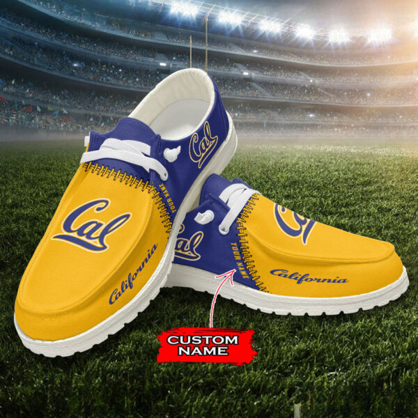 Tubopro California Golden Bears Personalized Hey Dude Shoes For Men And Women