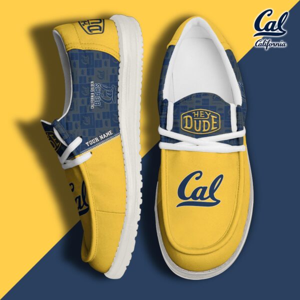 Tubopro California Golden Bears Personalized Hey Dude Shoes For Men And Women