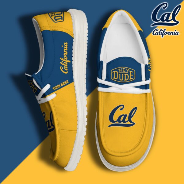 Tubopro California Golden Bears Personalized Hey Dude Shoes For Men And Women