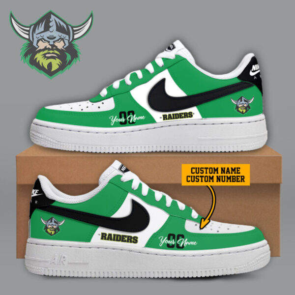 Tubopro Canberra Raiders Air Low-Top Sneakers Shoes For Men And Women - Image 2