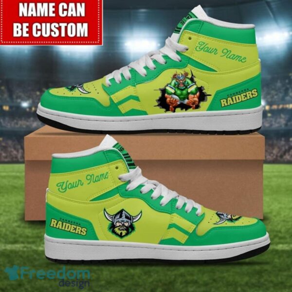 Tubopro Canberra Raiders AJ1 High Sneakers Shoes For Men And Women