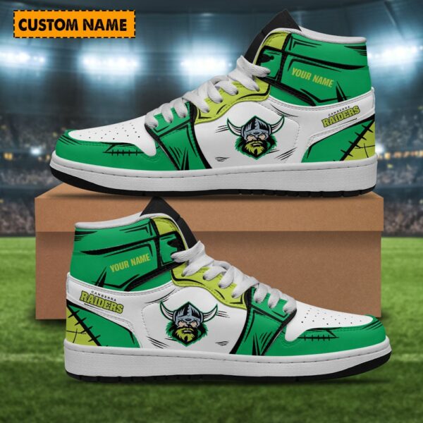 Tubopro Canberra Raiders AJ1 High Sneakers Shoes For Men And Women
