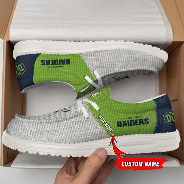 Tubopro Canberra Raiders Personalized Hey Dude Shoes For Men And Women - Image 2