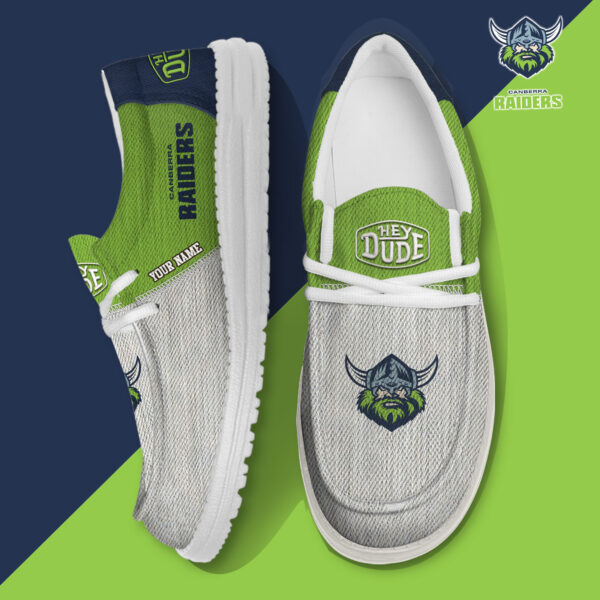 Tubopro Canberra Raiders Personalized Hey Dude Shoes For Men And Women