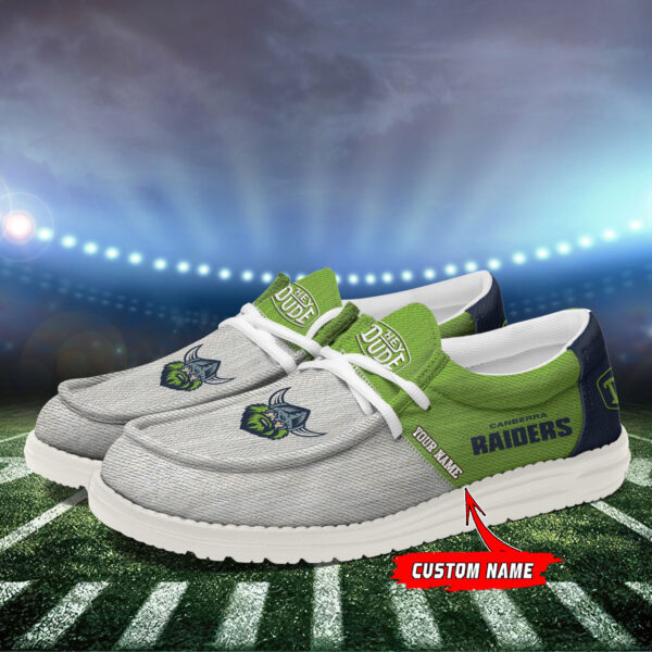 Tubopro Canberra Raiders Personalized Hey Dude Shoes For Men And Women - Image 3