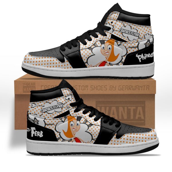Tubopro Candace Flynn AJ1 High Sneakers Shoes For Men And Women - Image 2