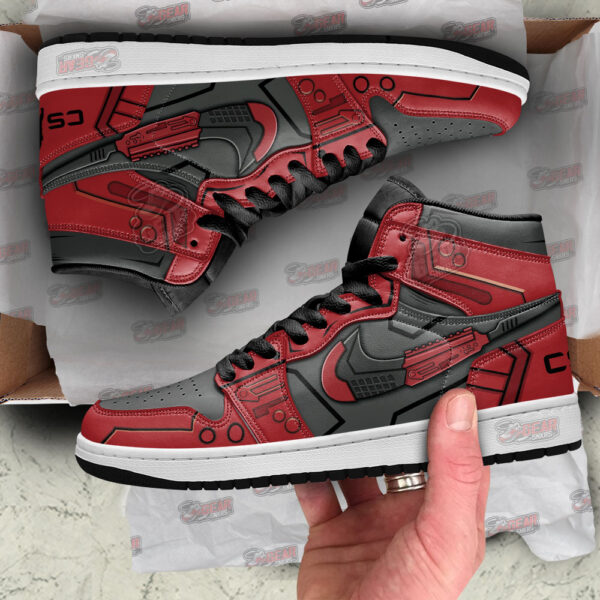 Tubopro Candy Apple Counter Strike Skins AJ1 High Sneakers Shoes For Men And Women - Image 2