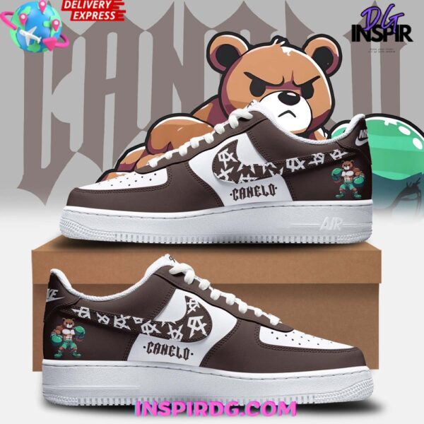 Tubopro Canelo Bear Boxing Air Low-Top Sneakers Shoes For Men And Women