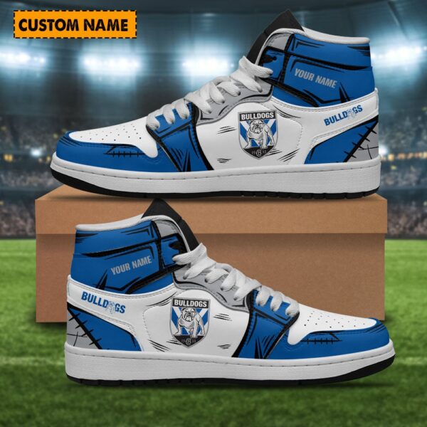 Tubopro Canterbury-Bankstown Bulldogs AJ1 High Sneakers Shoes For Men And Women