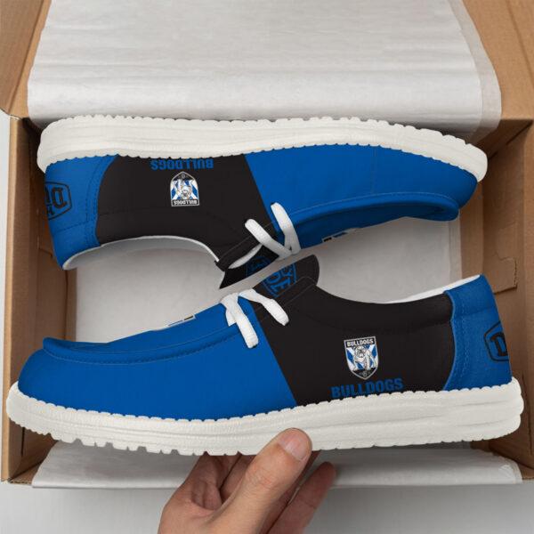 Tubopro Canterbury Bankstown Bulldogs Personalized Hey Dude Shoes For Men And Women - Image 3