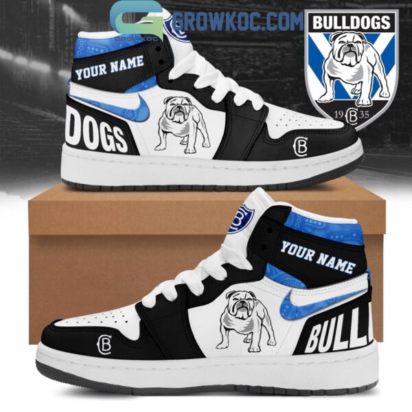 Tubopro Canterbury Bulldogs AJ1 High Sneakers Shoes For Men And Women