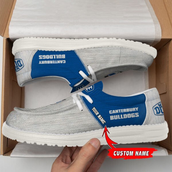 Tubopro Canterbury Bulldogs Personalized Hey Dude Shoes For Men And Women - Image 2