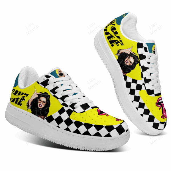 Tubopro Cardi B Air Low-Top Sneakers Shoes For Men And Women - Image 3